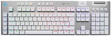 Logitech G915 X Lightspeed Wireless Tactile pelinäppäimistö (valk.)
