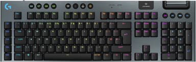 Logitech G915 X Lightspeed Wireless Clicky pelinäppäimistö (musta)