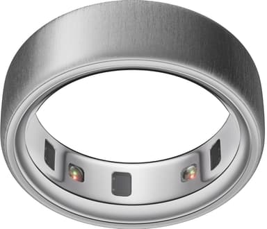 Oura Ring 4 älysormus koko 14 (harjattu hopea)