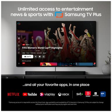 Samsung 75" QE1D 4K QLED älytelevisio (2024)