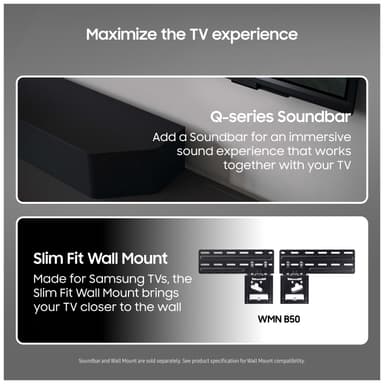 Samsung 75" QE1D 4K QLED älytelevisio (2024)
