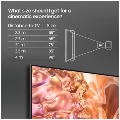 Samsung 75" QE1D 4K QLED älytelevisio (2024)