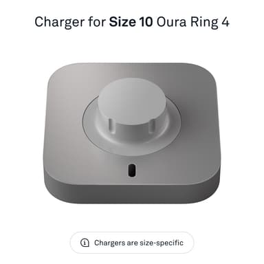 Oura Ring 4 laturi (koko 10)