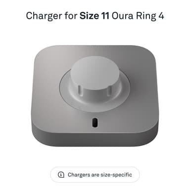 Oura Ring 4 laturi (koko 11)