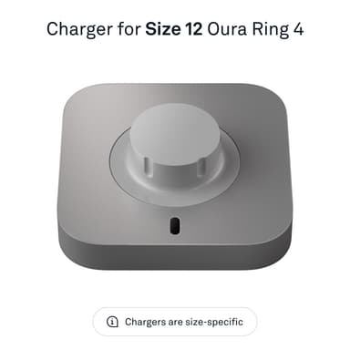 Oura Ring 4 laturi (koko 12)