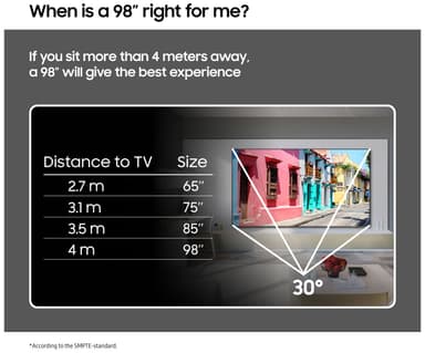Samsung 98" Q80C 4K QLED älytelevisio (2023)