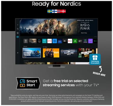 Samsung 98" Q80C 4K QLED älytelevisio (2023)