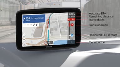 TomTom GO Professional 6" GPS paikannin (musta)