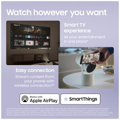 Samsung The Freestyle 2. gen älyprojektori