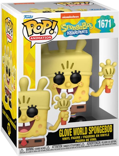 Funko POP Spongebob Squarepants figuuri (Glove-valo)
