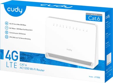 Cudy LT700E 4G+ LTE reititin