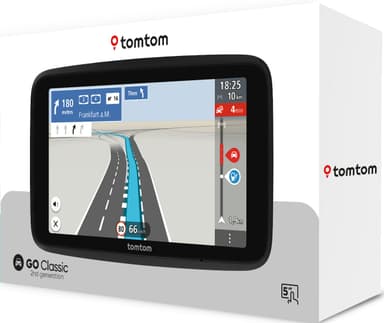 TomTom GO Classic 5" GPS paikannin (musta) 2nd Gen