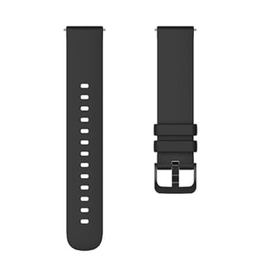 SKALO Silikoniranneke Amazfit Active - Musta