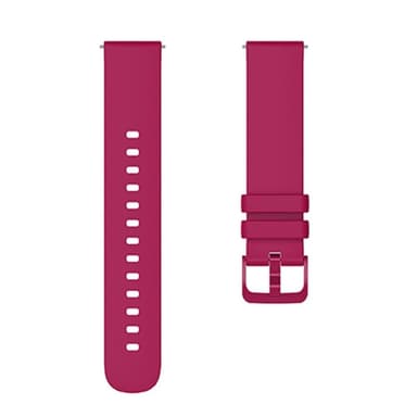 SKALO Silikoniranneke Amazfit Bip 5 - Viininpunainen
