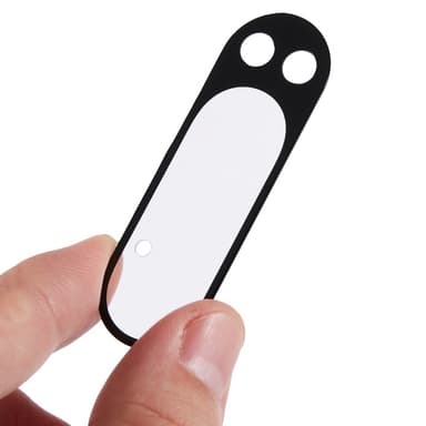 2-KPL SKALO Google Pixel 9 Pro XL 3D -panssarilasit kameroille - Musta