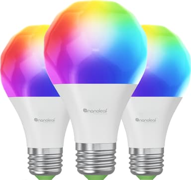 Nanoleaf Essentials Matter LED-älylamppu 9 W E27 (3 kpl)