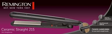 Remington suoristusrauta S1370 (musta)