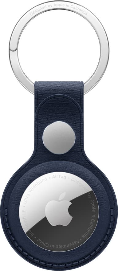 Apple FineWoven avaimenperä Apple AirTag paikantimelle (musta)