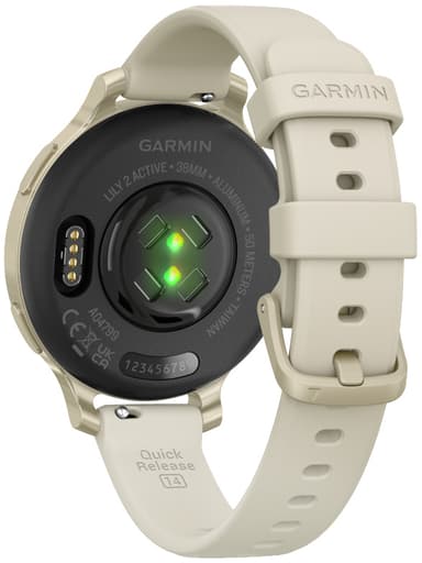 Garmin Lily 2 Active, Smartwatch, Lunar Gold
