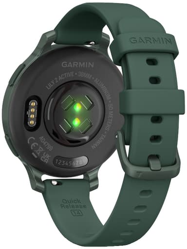 Garmin Lily 2 Active, Smartwatch, Jasper Green
