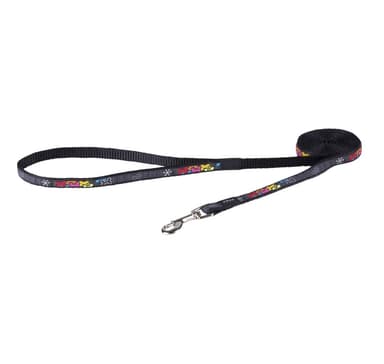 Leash Rogz Fancy Dress Pieni 11mm Jellybean, Multi Bone kuvio