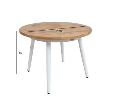 Pöytä FIRENZE D59xH45cm