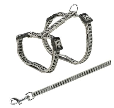 Kissan valjaat hihnalla, heijastava, nylon, 22–42 cm/10 mm, 1,20 m, Trixie