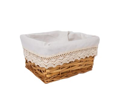 Kori MAX 24x18xH12cm, vaaleanruskea pitsillä
