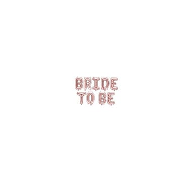 Folioilmapallo ""Bride to be""
