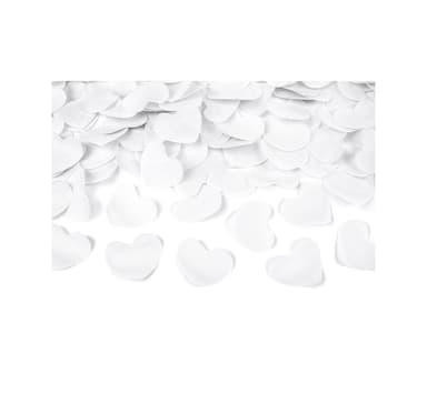 Sähikäisen valkoiset sydämet, 40 cm