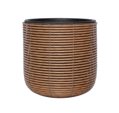 Kukkaruukku WICKER D35xH36cm, ruskea