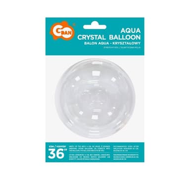 36 tuuman kuplailmapallo (Aqua-crystal)
