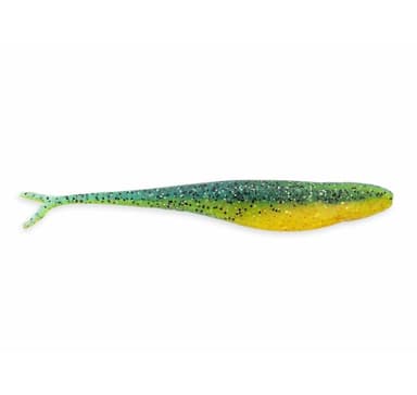 Pehmeä viehe Z-Man SCENTED JERK SHADZ 5"" Pro Yellow Ahven 5kpl