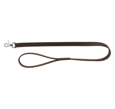Maalaismainen fatnahkahihna, M–L: 1,00 m/20 mm, tummanruskea