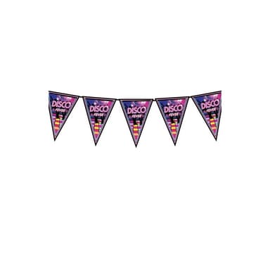 Banner Flag Disco Fever