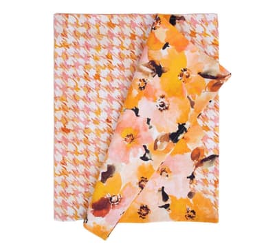 Pöytäliina CASILDA 50x136cm, kukkia