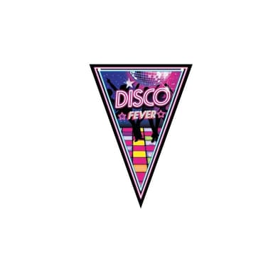 Banner Flag Disco Fever