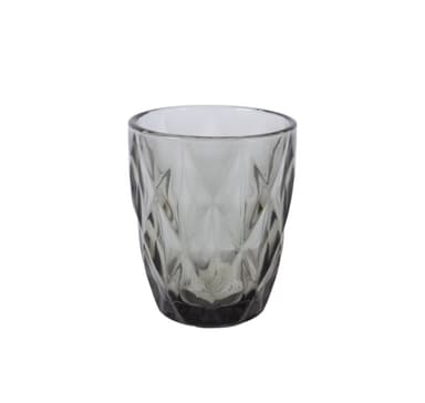 Matala juomalasi CORAL 250ml, D8xK10cm, tummanharmaa