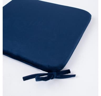 Tyyny VELVET 2, tuolille 39x39cm, sininen