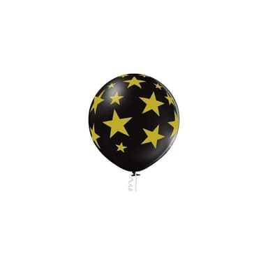 B250 (60 cm) ilmapallo Stars, 1kpl