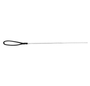 Ketjuhihna nailonisella käsilenkillä, 1,10 m/2,0 mm, musta