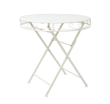 Pöytä SANDY D70xH73cm, antiikkivalkoinen