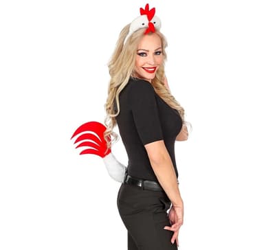 Set Rooster (pääpanta, häntä)