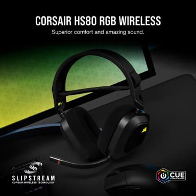 Corsair HS80 RGB Wireless langattomat pelikuulokkeet