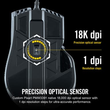 Corsair Ironclaw RGB pelihiiri (musta)