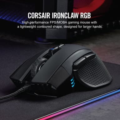 Corsair Ironclaw RGB pelihiiri (musta)