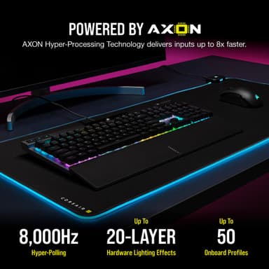 Corsair K70 PRO RGB mekaaninen pelinäppäimistö (musta)