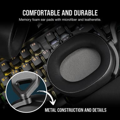 Corsair HS65 Surround pelikuulokkeet (musta)