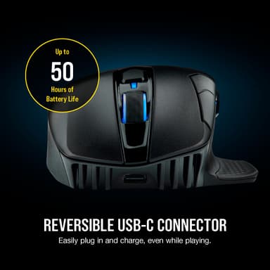 Corsair Dark Core Pro RGB langaton pelihiiri
