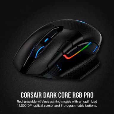 Corsair Dark Core Pro RGB langaton pelihiiri
